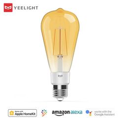 Yeelight Smart LED Filament Bulb Smart Λάμπα LED για Ντουί E27 και Σχήμα ST64 Θερμό Λευκό 500lm YLDP23YL