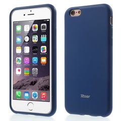 ROAR KOREA Θήκη Σιλικόνης TPU Ματ για iPhone 6s Plus / 6 Plus - Σκούρο Μπλε