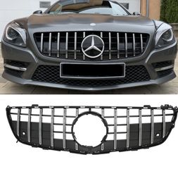 ΜΑΣΚΑ ΕΜΠΡΟΣ Mercedes SL-Class R231 (2012-2016) GT-R Panamericana Design Black Chrome