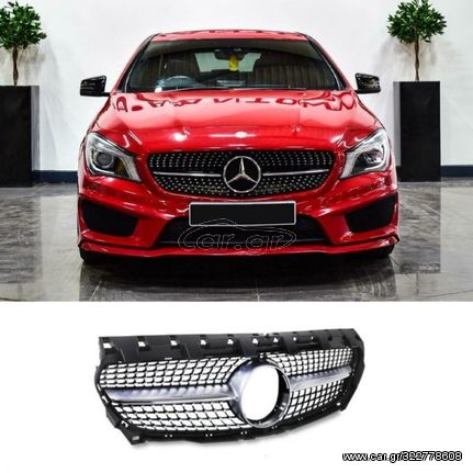 Μάσκα AMG Line για Mercedes CLA-Class W117 2013-2019 Diamond Σχέδιο