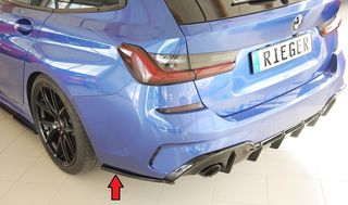 NYXIΑ ΠΙΣΩ DIFFUSER RIEGER ΓΙΑ BMW 3-SERIES G20/G21 M-PACK