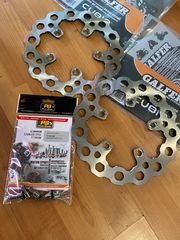 Galfer Qubic GSXR-1000 & titanium bolts 