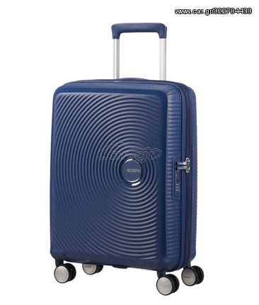 American Tourister 88472 1552, Soundbox Bass Midnight Blue, Μικρή/Καμπίνας, Μπλε