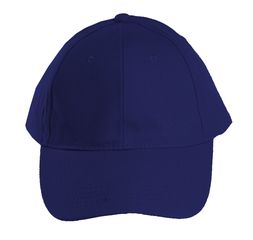 Καπέλο Τζόκεϊ About Basics Stealth 6 Φύλλων από Βαρύ Βουρτσισμένο Βαμβάκι 250g NAVY
