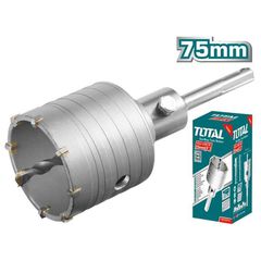 TOTAL ΔΙΑΜΑΝΤΟΚΟΡΩΝΑ ΜΠΕΤΟΥ SDS - PLUS 75mm (TAC430751)