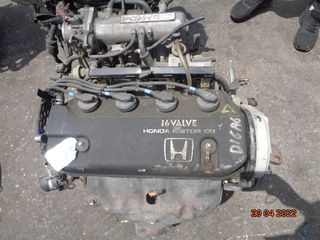 Κινητήρας Κορμός - Καπάκι D16A6 για HONDA CIVIC (1990 -1992) (EC - D - E - F) 1600 D16A6 Petrol 109 16 valve | Kiparissis - The King Of Parts