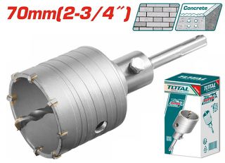 Διαμαντοκορώνα Μπετού TOTAL SDS - PLUS 70mm ( TAC430701 )