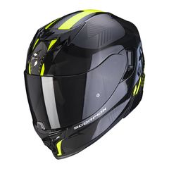 ΚΡΑΝΟΣ SCORPION EXO 520 AIR LATEN BLACK NEON YELLOW **5 ΧΡΟΝΙΑ ΕΓΓΥΗΣΗ**