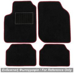 TYPE-C UNIVERSAL ΠΑΤΑΚΙΑ ΜΟΚΕΤΑ (ΜΑΥΡΟ ΜΕ ΚΟΚΚΙΝΟ ΡΕΛΙ) - 4 ΤΕΜ.