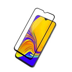 Σκληρυμένο Γυαλί (Tempered Glass) Προστασίας Οθόνης Πλήρης Κάλυψης για Samsung Galaxy A70 - Μαύρο