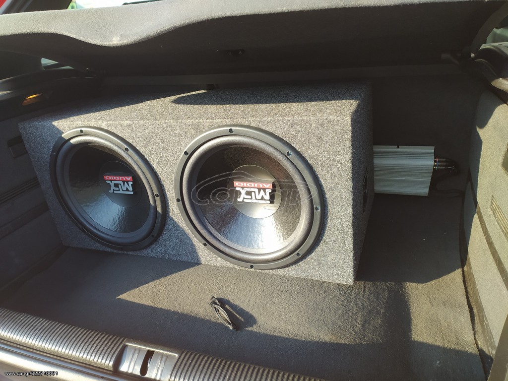 Car.gr Διπλό Subwoofer MTX Thunder 4000 2x12" New Stock σε κλασσικό