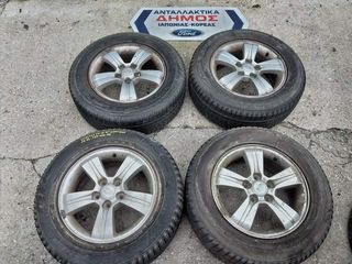 KIA SPORTAGE '04-'10 ΜΕΤΑΧΕΙΡΙΣΜΕΝΕΣ ΖΑΝΤΕΣ ΑΛΟΥΜΙΝΙΟΥ 16'' (ΤΕΤΡΑΔΑ) 