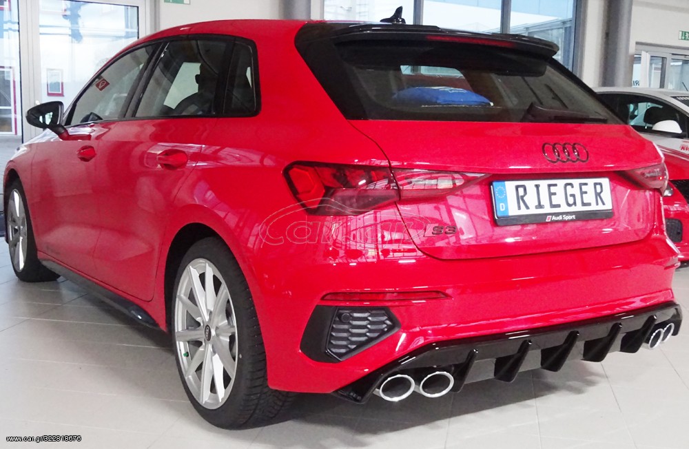 ΠΙΣΩ DIFFUSER RIEGER AUDI A3 8Y S-LINE/S3 SPORTBACK 