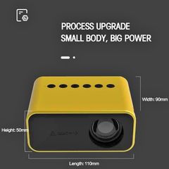 Mini HD Προτζέκτορας LED Full HD 1080P Wownect T500
