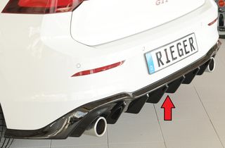 ΟΠΙΣΘΙΟ DIFFUSER RIEGER VW GOLF 8 GTI -thumb-2