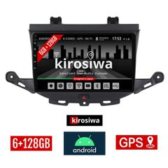KIROSIWA 6+128GB OPEL ASTRA K (μετά το 2015) Android οθόνη αυτοκίνητου 6GB με GPS WI-FI (ηχοσύστημα αφής 9" ιντσών OEM Youtube Playstore MP3 USB Radio Bluetooth Mirrorlink DSP Apple Carplay Android Au