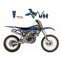 ΣΕΤ ΑΥΤΟΚΟΛΛΗΤΑ YZ125/250 02-14 BLACKBIRD ROCKSTAR ENERGY