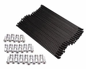 ΑΚΤΙΝΕΣ ΜΑΥΡΕΣ ΜΕ ΚΑΨΟΥΛΙΑ KAWASAKI KX 125/250 KXF 250/450 ΓΙΑ 19 ΤΡΟΧΟ 36τεμ | 4MX