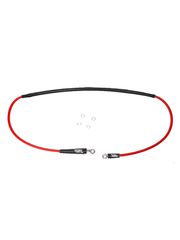 ΣΩΛΗΝΑΚΙ ΦΡΕΝΟΥ ΕΜΠΡΟΣ ΥΨΗΛΗΣ ΠΙΕΣΗΣ HONDA CR125/250 04-07, CRF250 05-09 ΚΟΚΚΙΝΟ | 4MX
