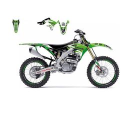 ΣΕΤ ΑΥΤΟΚΟΛΛΗΤΑ KAWASAKI KXF250 04-05 DREAM 3 SERIES 78177121 | BLACKBIRD