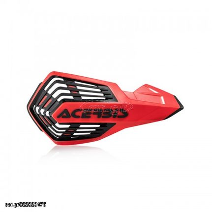 ΧΟΥΦΤΕΣ X-FUTUREE HANDGUARDS ΚΟΚΚΙΝΟ ΜΑΥΡΟ  24296.349| ACERBIS