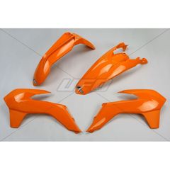 ΚΙΤ ΠΛΑΣΤΙΚΩΝ KTM EXC125/200/250/300 14-16, EXC-F250/350/450/500 14-16 ΠΟΡΤΟΚΑΛΙ | UFO