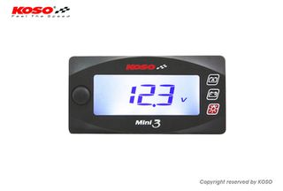 ΟΡΓΑΝΟ ΜΕΤΡΗΣΗΣ VOLT/AMP MINI 3 ΜΕ BAKCLIGHT | KOSO