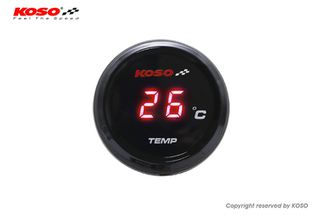 ΟΡΓΑΝΟ ΘΕΡΜΟΚΡΑΣΙΑΣ Ø40 i-GEAR ΚΟΚΚΙΝΟ | KOSO