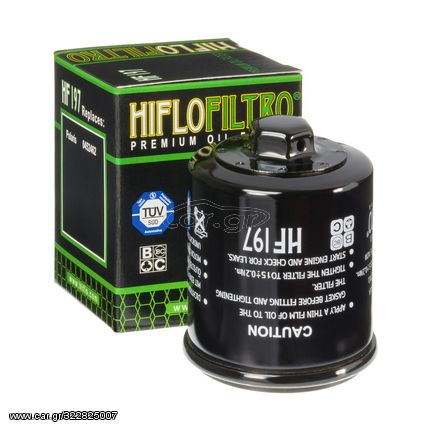 ΦΙΛΤΡΟ ΛΑΔΙΟΥ HF197 POLARIS | HIFLO