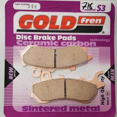 ΤΑΚΑΚΙΑ ΦΡΕΝΩΝ ΚΕΡΑΜΙΚΑ HONDA CB125 17-19 CBF125 17-23 S3-398 FA716 | GOLDFREN