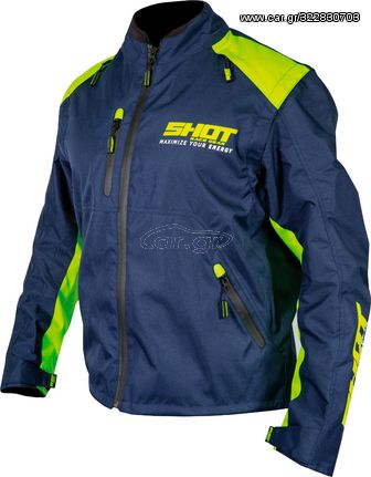 ΜΠΟΥΦΑΝ ENDURO/MX CONTACT ASSAULT BLUE NEON YELLOW | SHOT