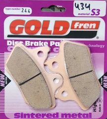 ΤΑΚΑΚΙΑ ΦΡΕΝΩΝ ΚΕΡΑΜΙΚΑ HARLEY DAVIDSON 244 FA434 | GOLDFREN