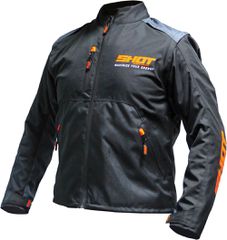 ΜΠΟΥΦΑΝ JACKET ENDURO CONTACT ASSAULT BLACK NEON ORANGE | SHOT