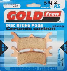 ΤΑΚΑΚΙΑ ΦΡΕΝΩΝ ΚΕΡΑΜΙΚΑ GOLDFREN 209 FA314R