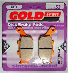 ΤΑΚΑΚΙΑ ΦΡΕΝΩΝ ΚΕΡΑΜΙΚΑ HONDA CB400 CBF600 CBR600 CBR900RR CBR1000RR  SUZUKI DL650 V-STROM FAZER 600021 FA174 | GOLDFREN