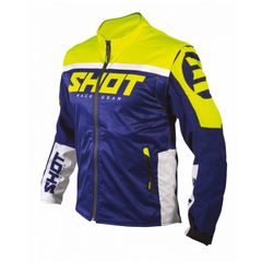 ΜΠΟΥΦΑΝ JACKET ENDURO SOFTSHELL LITE 2.0 NAVY NEON YELLOW | SHOT