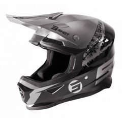 ΚΡΑΝΟΣ MX FURIOUS STORM BLACK CHROME GLOSSY | SHOT