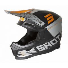 ΚΡΑΝΟΣ MX FURIOUS DRAW ORANGE GREY MATT | SHOT