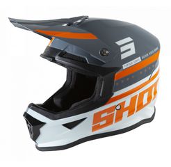ΚΡΑΝΟΣ MX FURIOUS SHINING GREY GLOSSY | SHOT