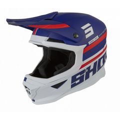 ΚΡΑΝΟΣ MX FURIOUS SHINING BLUE RED MATT | SHOT