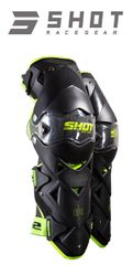ΕΠΙΓΩΝΑΤΙΔΕΣ ENDURO MX ΣΠΑΣΤΕΣ 2 ΣΗΜΕΙΩΝ INTERCEPTOR BLACK NEON YELLOW A0B-25C1-A01 | SHOT
