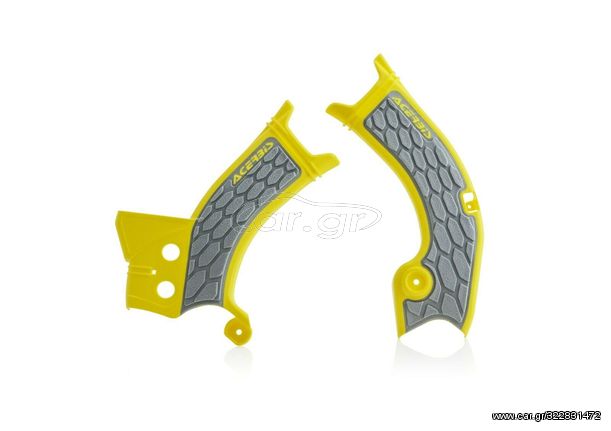 ΠΡΟΣΤΑΤΕΥΤΙΚΑ ΣΚΕΛΕΤΟΥ X-GRIP RMZ250 19-20, RMZ450 18-20 ΚΙΤΡΙΝΟ/ΓΚΡΙ 23070.277 | ACERBIS