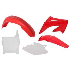 ΚΙΤ ΠΛΑΣΤΙΚΩΝ HONDA CR125/250 04-07 OEM ΧΡΩΜΑ | RACETECH