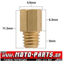 ΖΙΓΚΛΕΡ EΞΑΓΩΝΟ MIKUNI 4/042 SERIES HEX MAIN