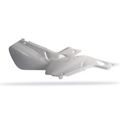 ΠΛΑΙΝΑ ΚΑΠΑΚΙΑ ΣΕΛΑΣ HONDA CR125 98-99, CR250 97-99 ΑΣΠΡΟ (2τεμ) | POLISPORT