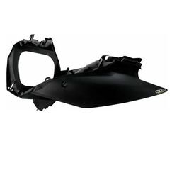 ΠΛΑΙΝΑ ΚΑΠΑΚΙΑ ΣΕΛΑΣ / ΦΙΛΤΡΟΚΟΥΤΙ KTM EXC/EXC-F 14-16, SX/SX-F 11-15 ΜΑΥΡΟ | UFO