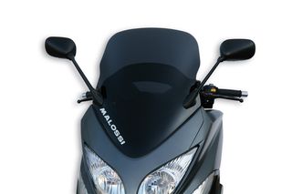 ΖΕΛΑΤΙΝΑ  ΦΕΡΙΝΓΚ YAMAHA T-MAX 500 08-11 DARK SMOKE 460x688x3mm 4514760 | MALOSSI