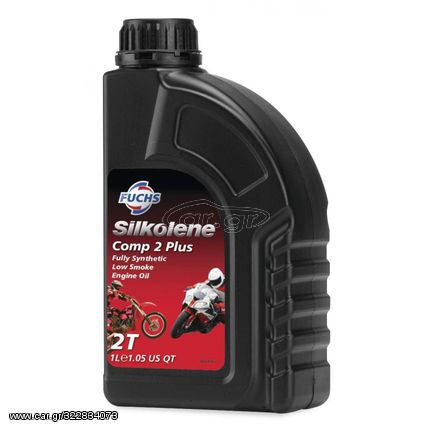 ΛΑΔΙ 2T COMP 2 PLUS 100% SYNTHETIC ΑΚΑΠΝΟ 1L | FUCHS SILKOLENE