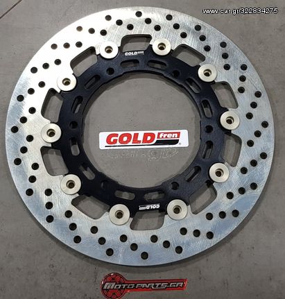 ΔΙΣΚΟΠΛΑΚΑ ΠΛΕΥΣΤΗ ΕΜΠΡΟΣ GOLDFREN YAMAHA XJ600, YZF-R6, FAZER 1000, YZF-R1, BT1100, XV1200 603-002F