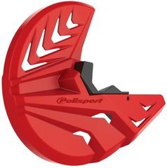 ΠΡΟΣΤΑΤΕΥΤΙΚΟ ΚΑΛΥΜΜΑ ΔΙΣΚΟΥ ΕΜΠΡΟΣ HONDA CRF250/450 R 15-22 ΚΟΚΚΙΝΟ/ΜΑΥΡΟ | POLISPORT